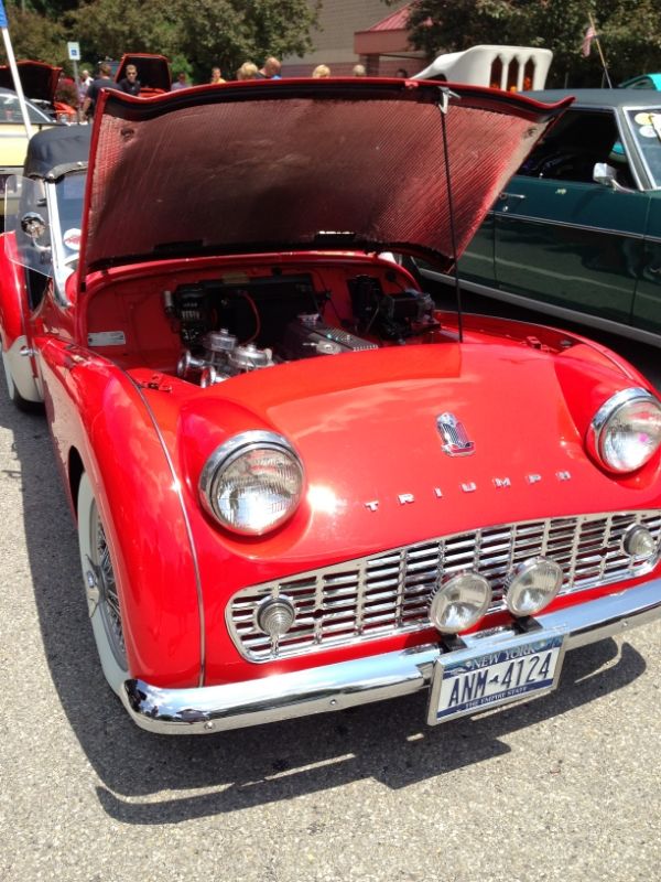 Went to a car show in Hyde Park, NY